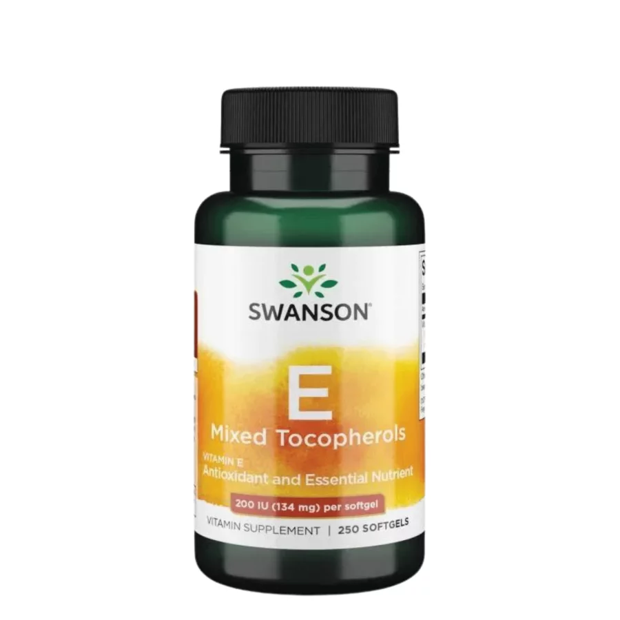 Swanson E-200 Mixed Tocopherols 200 IU (250 softgels)
