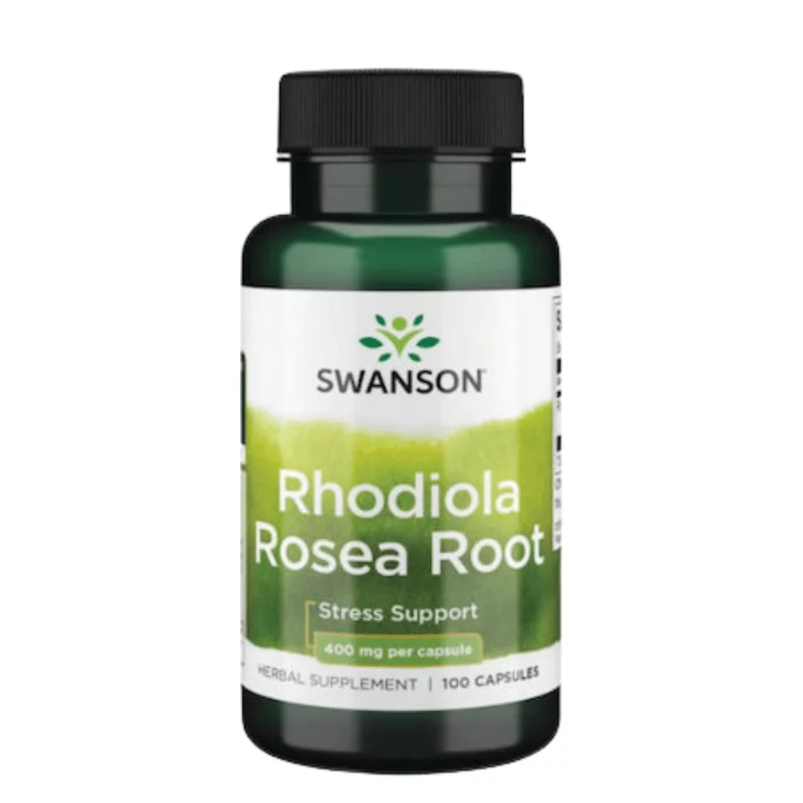 Swanson Rhodiola Rosea Root 400mg (100 caps)