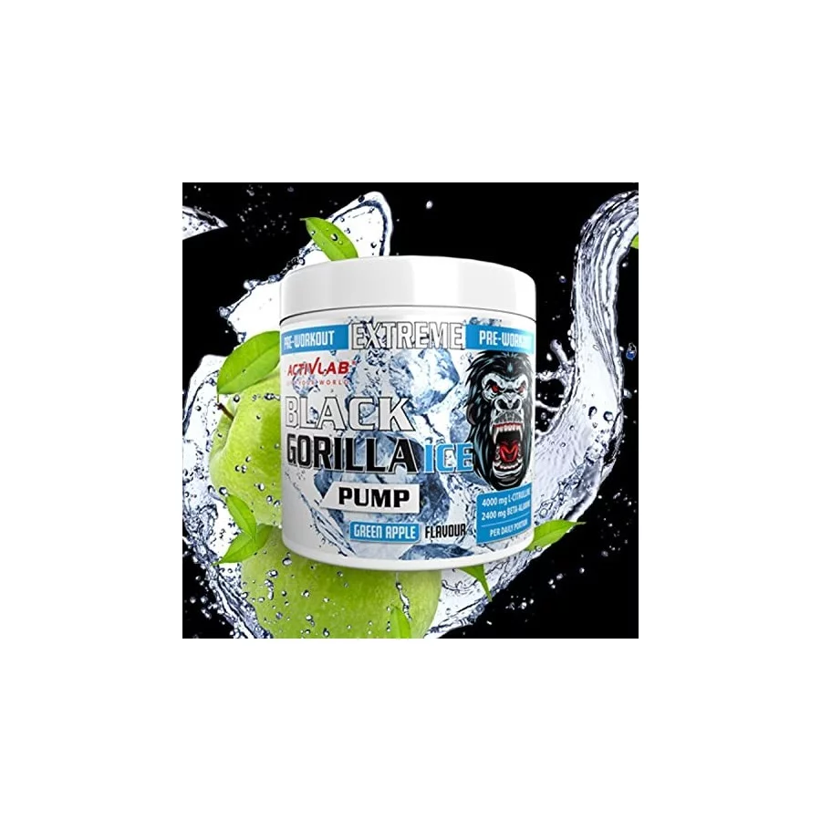 activlab-black-gorilla-ice-pump-pre-workout-300g-poudre-30-unites-4000mg-l-citrulline-2400mg-beta-alanine-2500mg-l-argini-acides