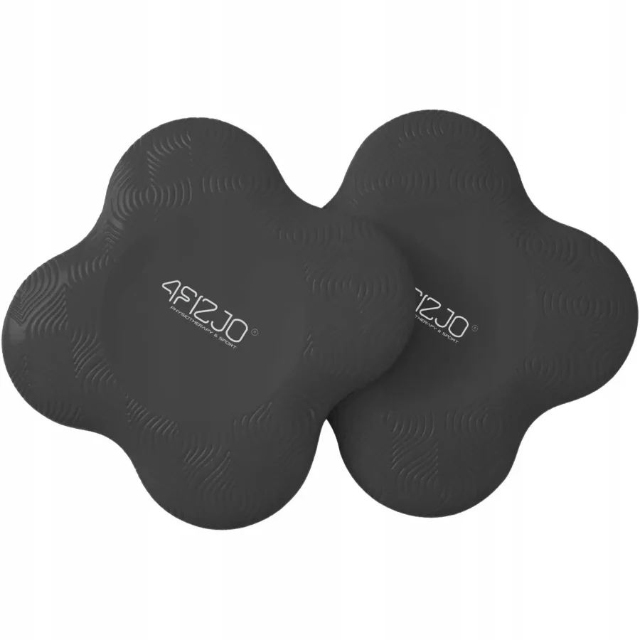 4FIZJO Yoga Knee Pads / Επιγονατίδες γιόγκα Μαύρο (2 τμχ) - 5335