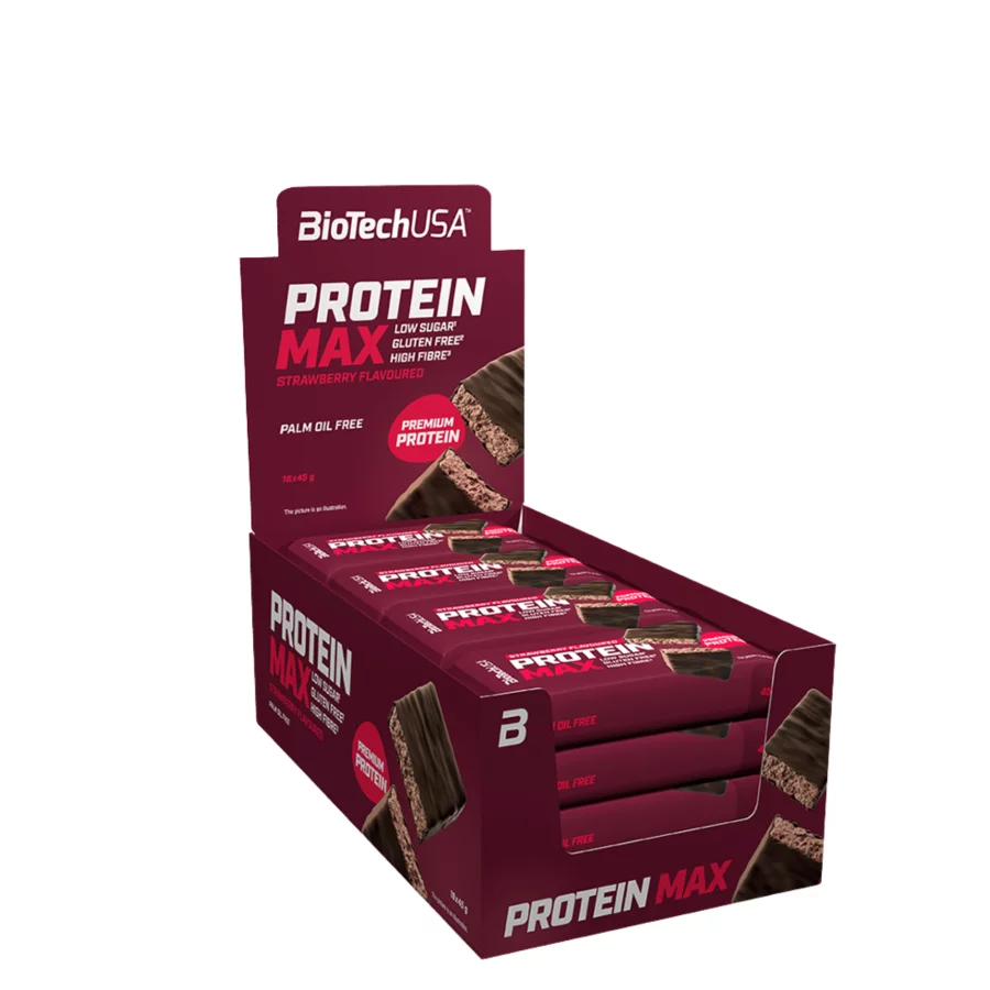 BioTechUSA Protein Max Bar (16 x 45 gr)