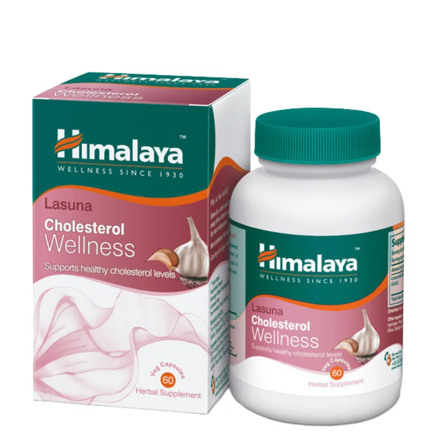 HIMALAYA LASUNA CHOLESTEROL WELLNESS (60 CAP)S