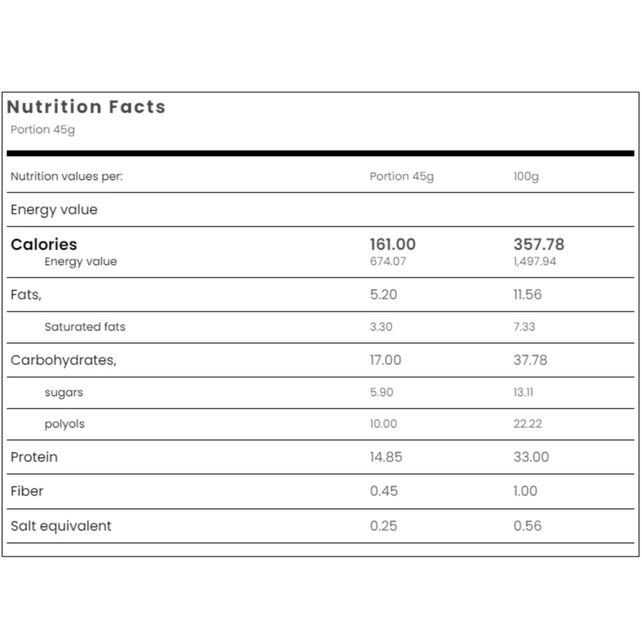 FA Nutrition WOW Protein Bar