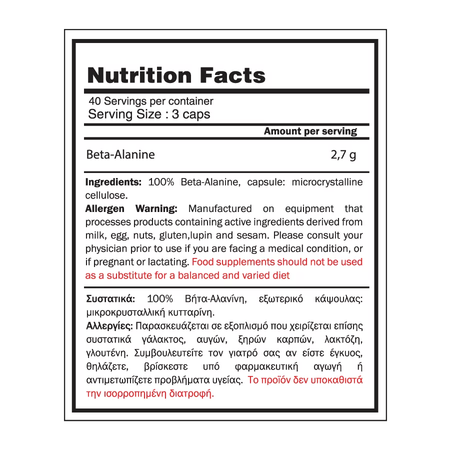 beta-alanine-facts