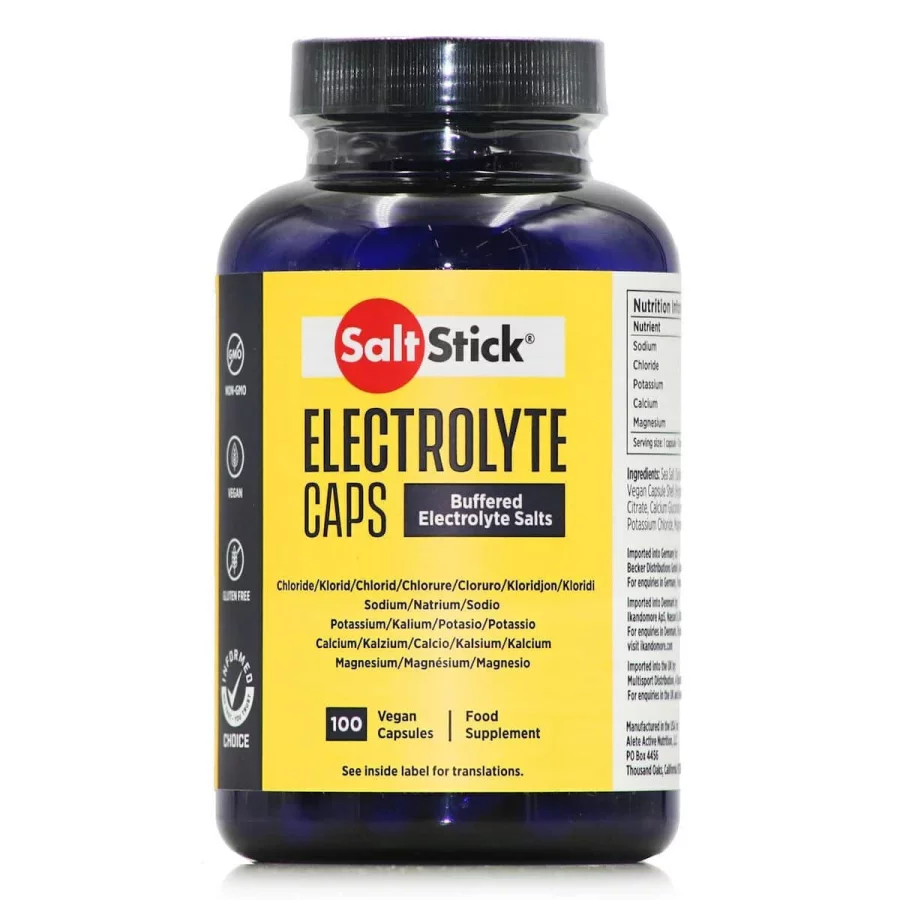 SaltStick Buffered Electrolyte Salts / Κάψουλες Ηλεκτρολυτών (100 caps)