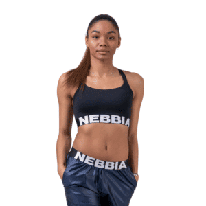 NEBBIA Lift Hero Sports Mini Top Black 515