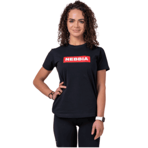 Nebbia Womens T-Shirt Black 592