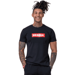 NEBBIA Men T-shirt Black 593