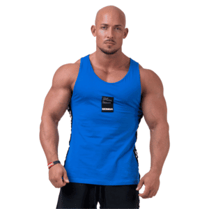 NEBBIA Tank Top “Your potential is endless.” Blue 174
