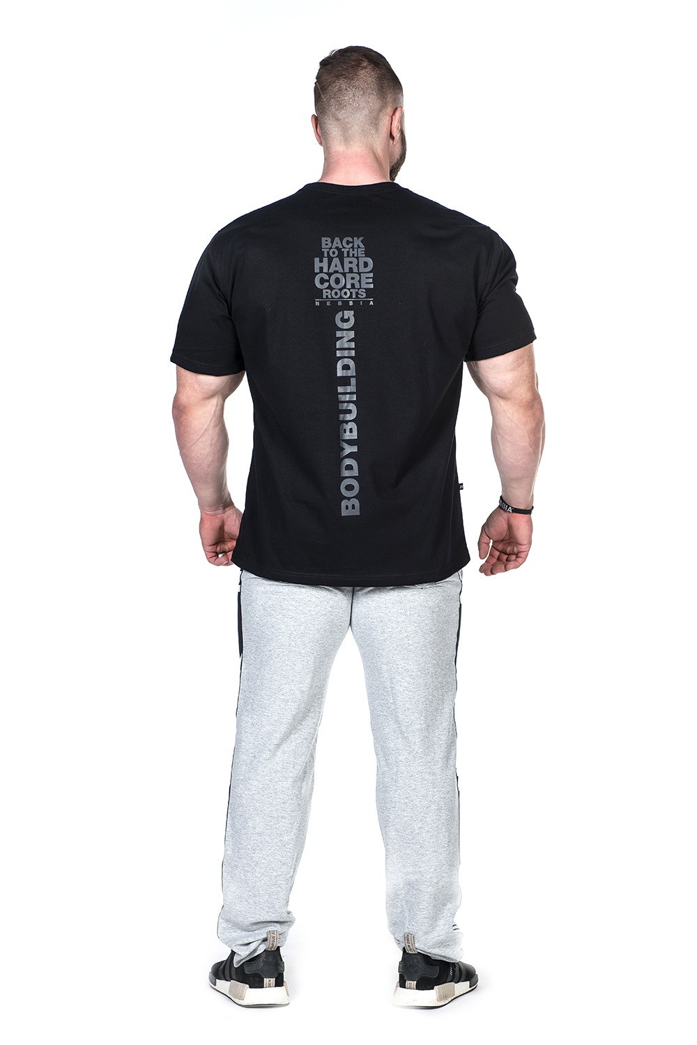 Nebbia Hardcore T-shirt 391 black