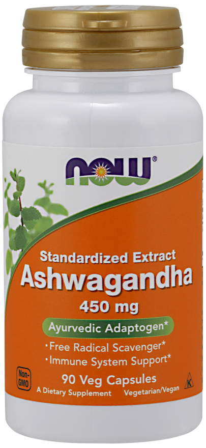 Now Foods Ashwaganda Extract 450mg (90vcaps)