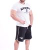 NEBBIA HardCore T-Shirt with Embroidery White 396