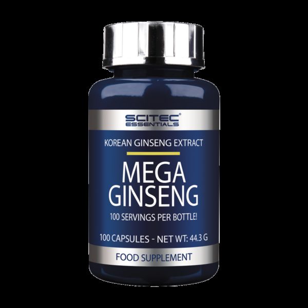 Scitec Essentials Mega Ginseng  (100 Caps)