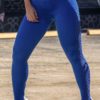 HIPKINI Legging MF Fitness Blue Side Cutout
