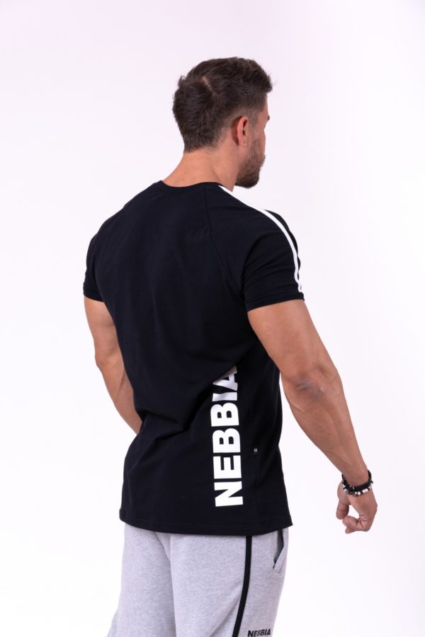 NEBBIA 90’s Hero T-Shirt Black 143