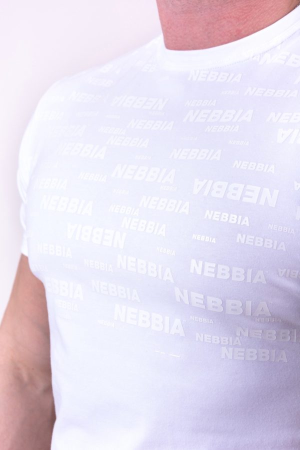NEBBIA Be rebel! T-shirt White 145