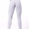 NEBBIA Boho Style 3D pattern leggings Light Grey 658