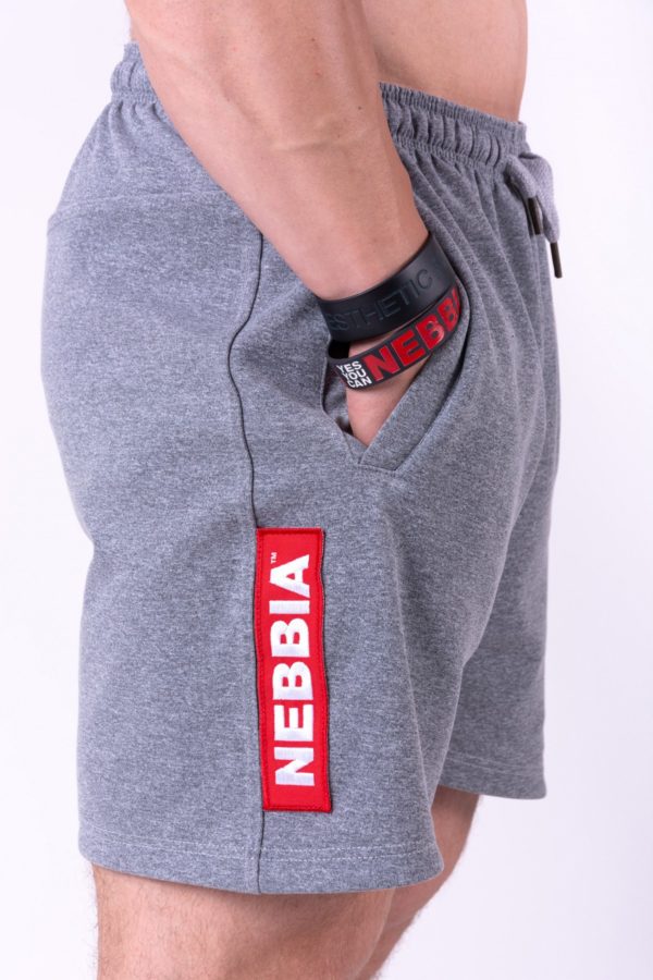Nebbia Red Label short Grey 152