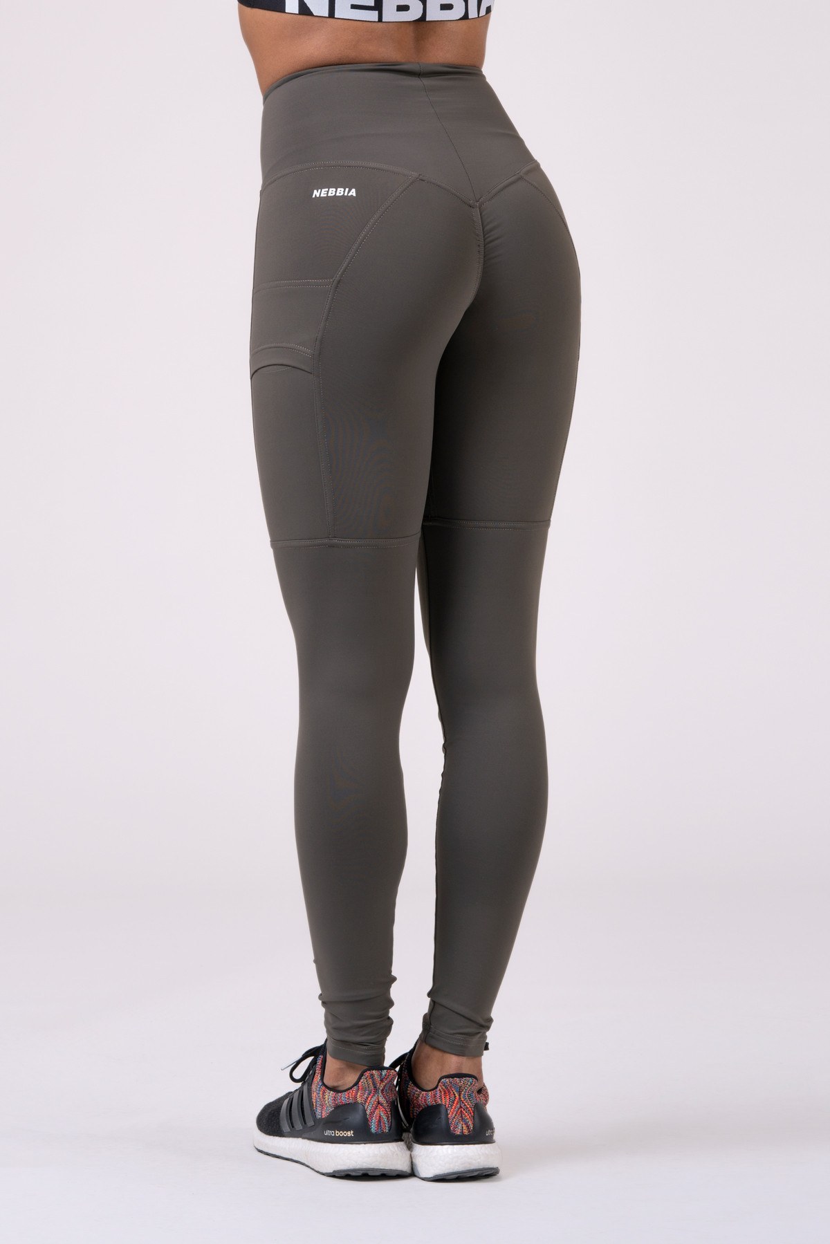 NEBBIA High waist Fit&Smart leggings Safari 505