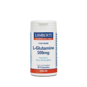 Lamberts L-Glutamine 500mg (90 Caps)