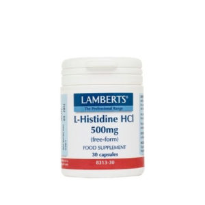 Lamberts L-Histidine HCI 500mg (30 Caps)