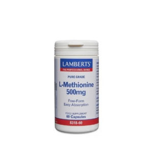 Lamberts L-Methionine 500mg (60 Caps)