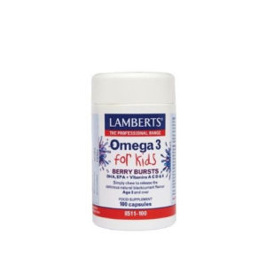 Lamberts Omega 3 for Kids – Berry Bursts (100 Caps)