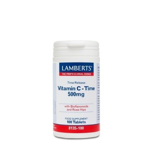 Lamberts Vitamin C – Time Release 500 mg (100 Tabs)