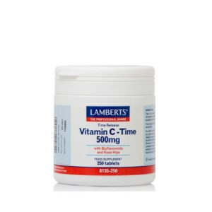 Lamberts Vitamin C – Time Release 500 mg (250 Tabs)