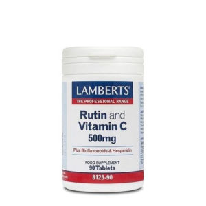 Lamberts Rutin and Vitamin C 500mg (90 Tabs)