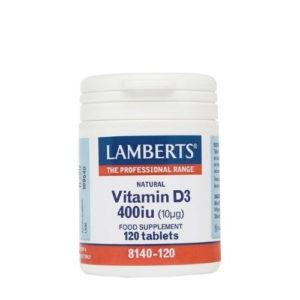 Lamberts Vitamin D3 400iu (120 Tabs)