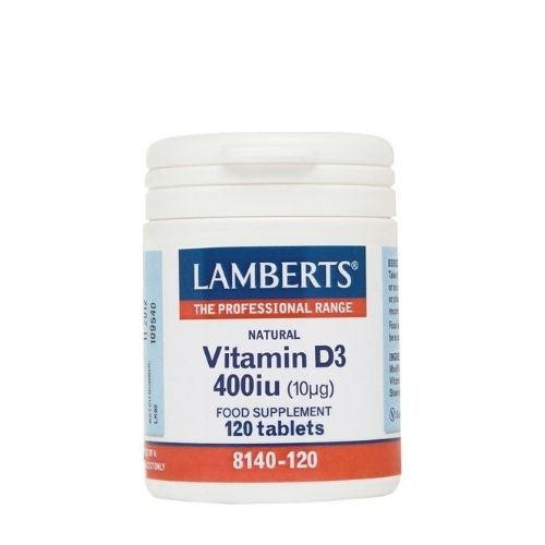 Lamberts Vitamin D3 400iu (120 Tabs)