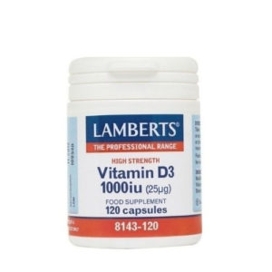 Lamberts Vitamin D3 1000iu (120 Caps)