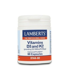 Lamberts Vitamin D3 & K2 (60 Caps)