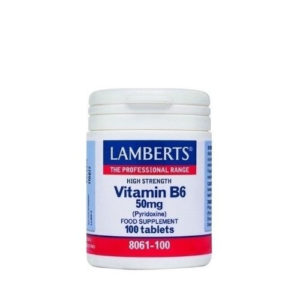 Lamberts Vitamin B6 50mg (100 Tabs)