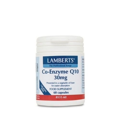 Lamberts Co-Enzyme Q10 30mg (60 Caps)