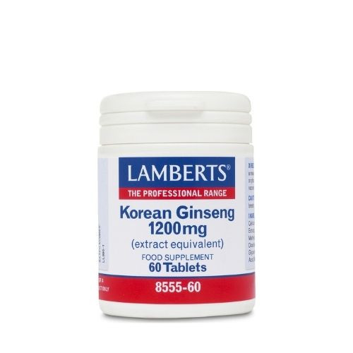 Lamberts Korean Ginseng 1200mg (60 Tabs)