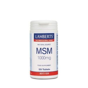 Lamberts MSM 1000mg (120 Tabs)