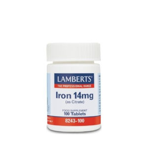 Lamberts Iron 14mg (100 Tabs)