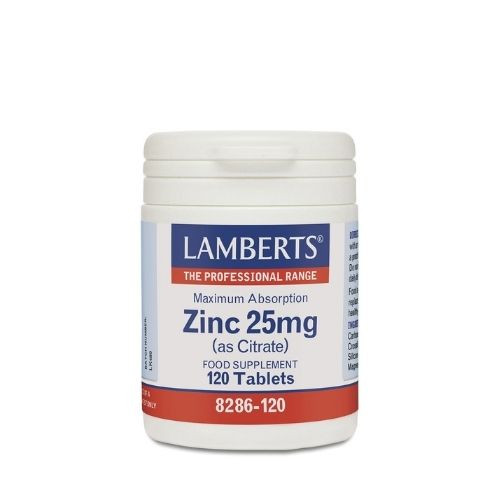 Lamberts Zinc 25mg (120 Tabs)