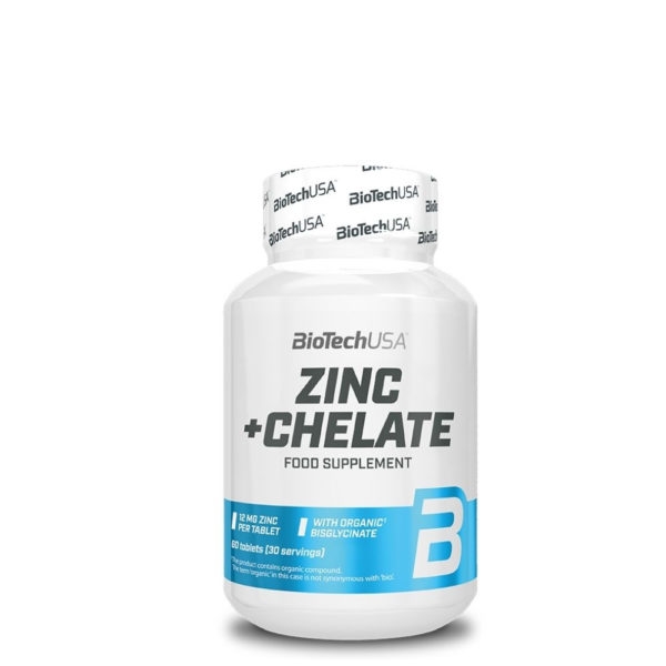BioTechUSA Zinc + Chelate (60 Tabs)