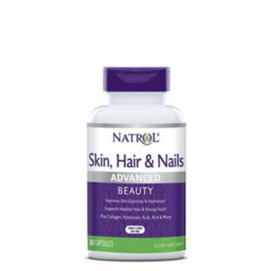 Natrol Skin Hair Nails (60 Caps)