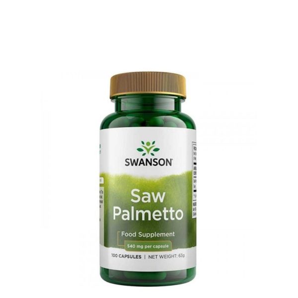 Swanson Saw Palmetto 540mg (100caps)