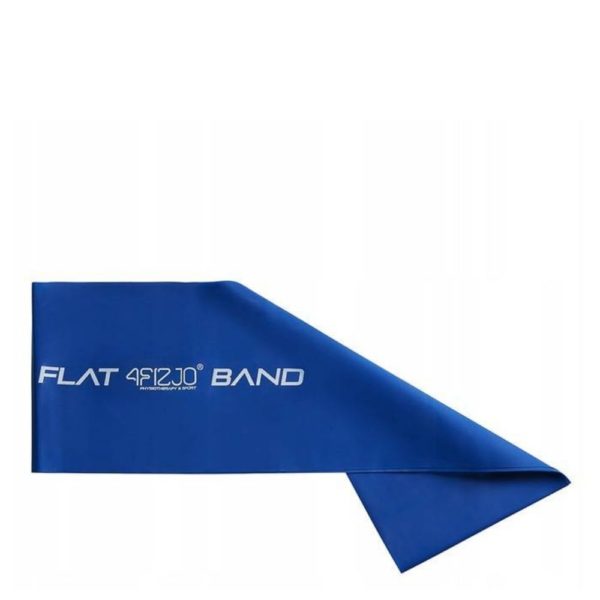 4FIZJO Λαστιχο Κορδέλα Αποκατ/σης Flat Band Ελάχιστα Σκληρό Μπλε (2m)