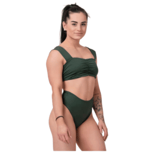 NEBBIA High-Energy Bikini Top 553 Dark Green