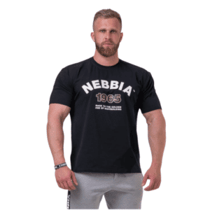 NEBBIA Golden Era T-Shirt 192 Black