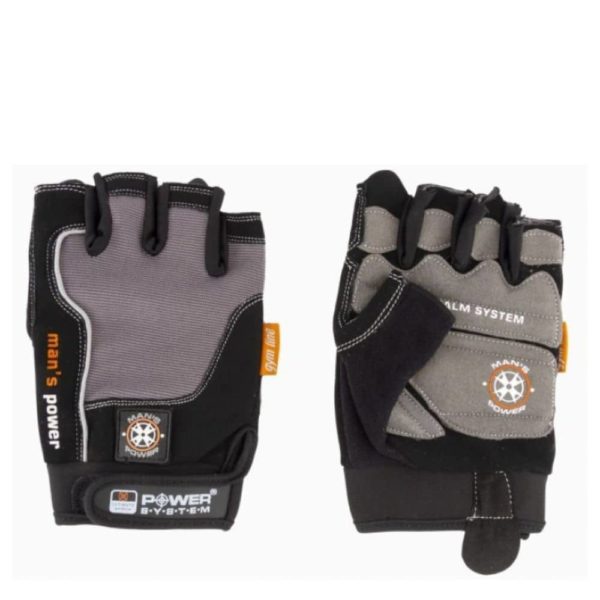 Power System Gloves Man's Power 2580 Black/Grey