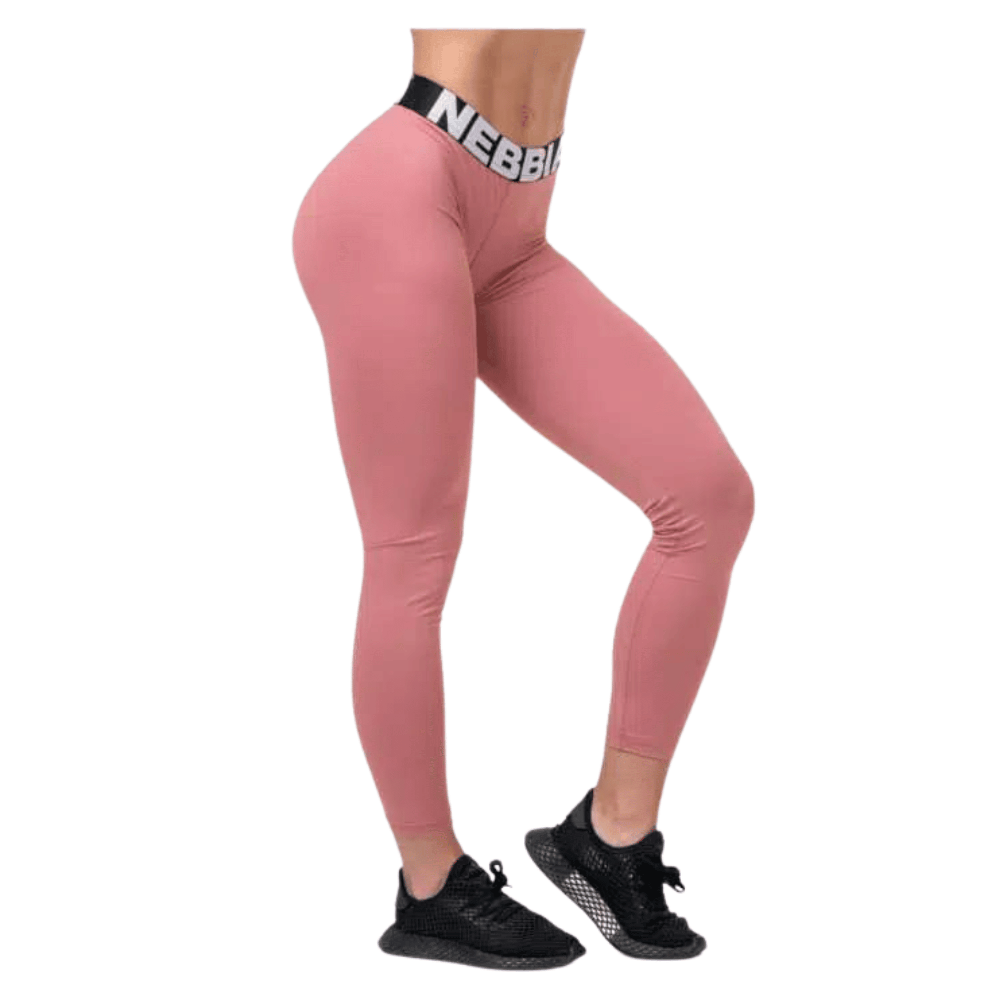 NEBBIA Squat Hero Scrunch Butt Leggings 571 Pink