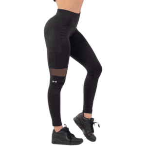 NEBBIA Sporty Smart Pocket High-Waist Leggings 404 Black