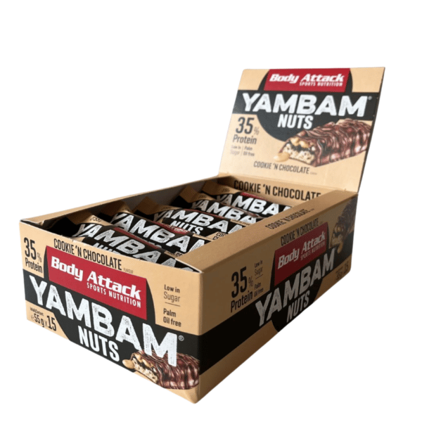 Body Attack Yambam Nuts Bar (15x55gr)